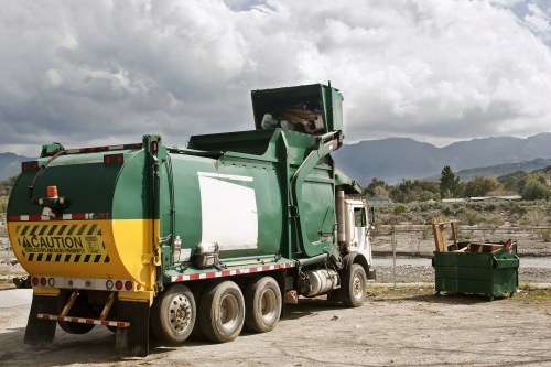 Modern furniture disposal facility in Ware with eco-friendly operations.